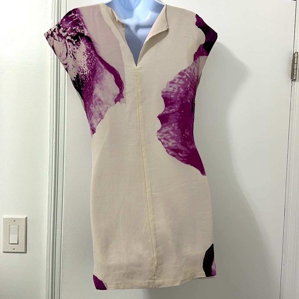 Robert Rodriguez Size Small 100% Silk Dress - Picture 3 of 4